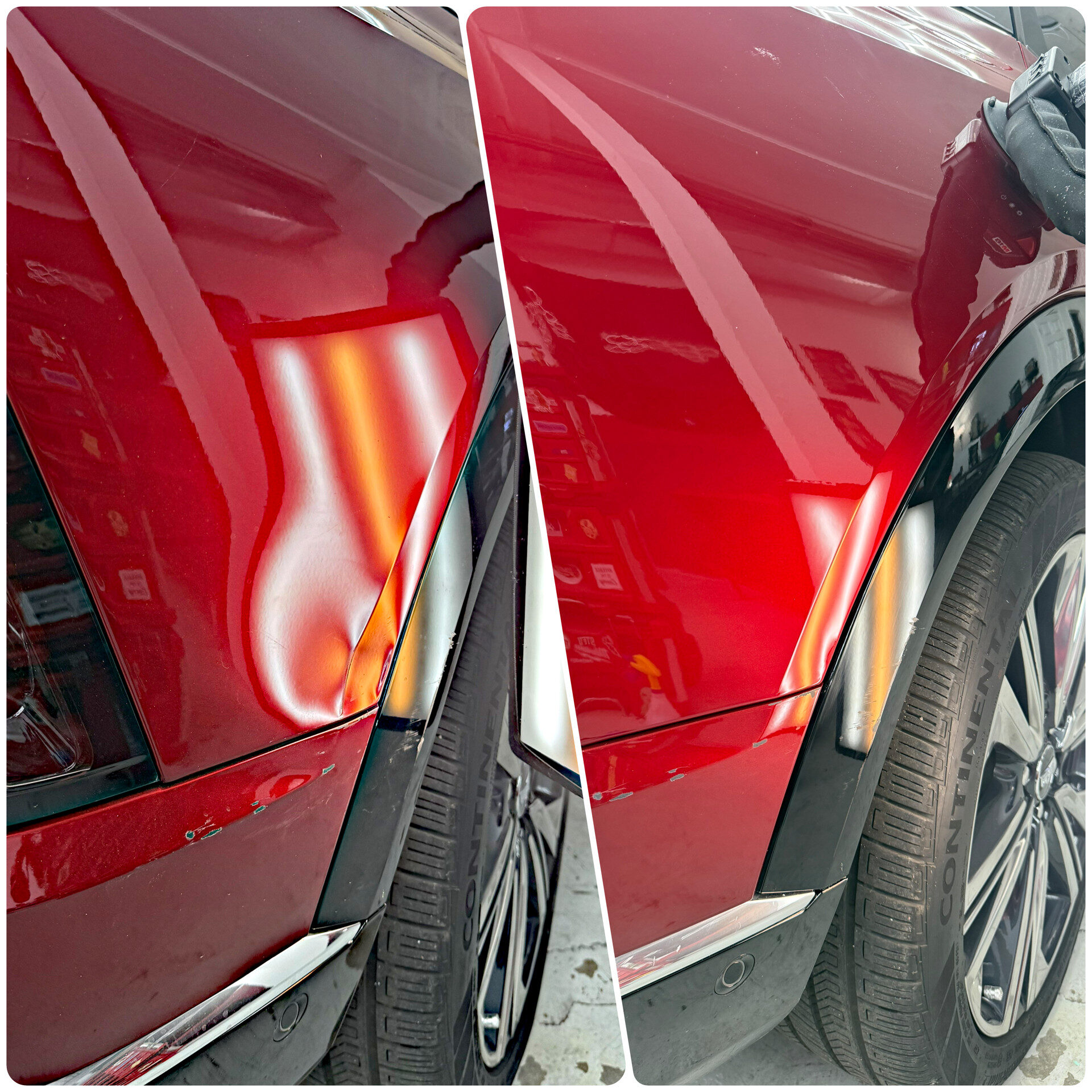 Black Kat Dent Co. St. Louis MO auto repair, dent repair, hail damage repair and car detailing experts.